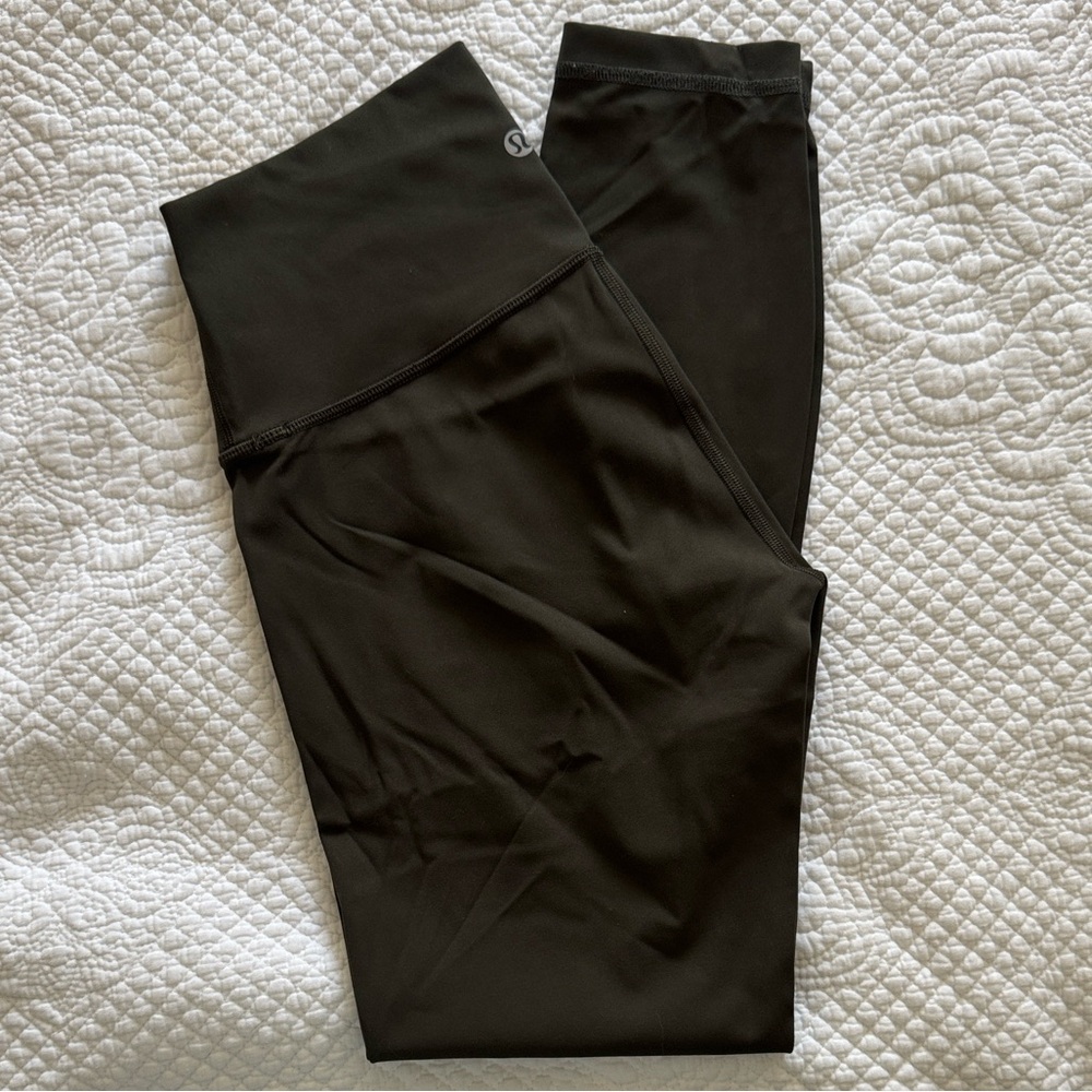 Lululemon Athletica Dark Olive Leggings